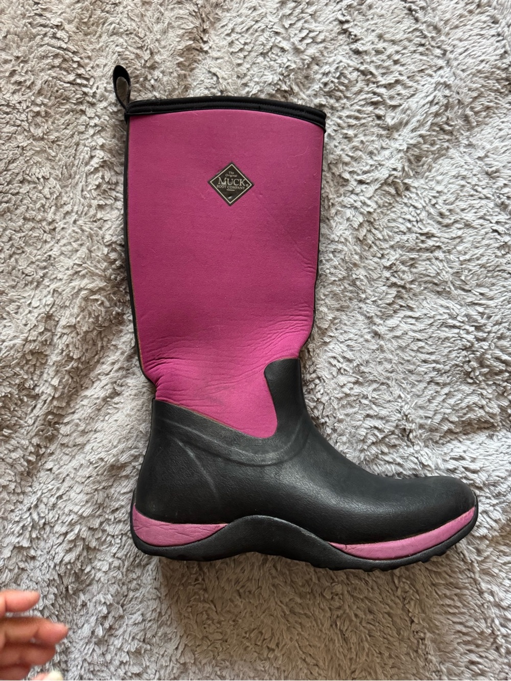 MUCK BOOTS Women's Pink Waterproof Knee High Boots Size 10 - Picture 10 of 13